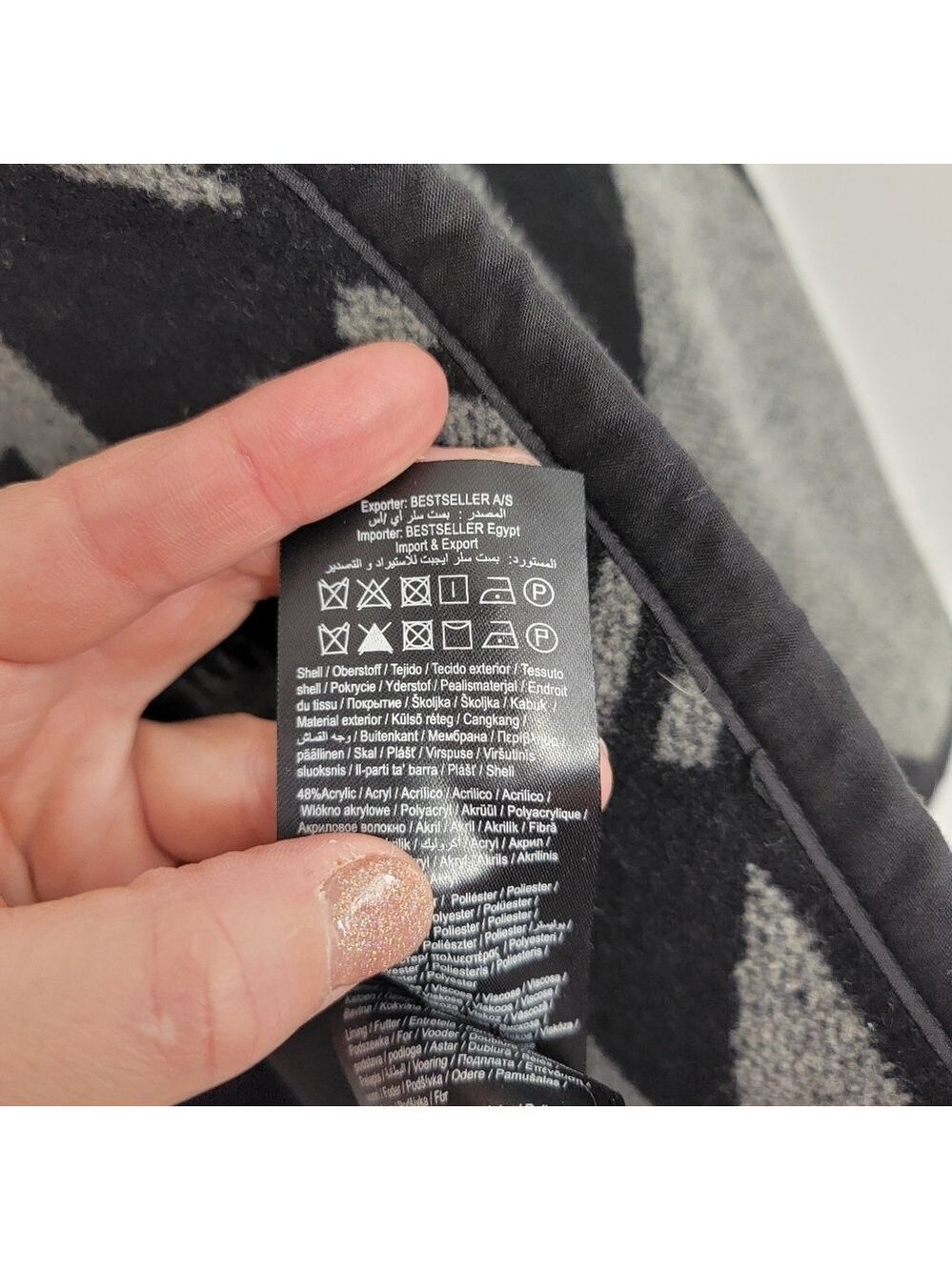 Vero Moda Geometric Patterned Jacket #3005 - Picture 5 of 13